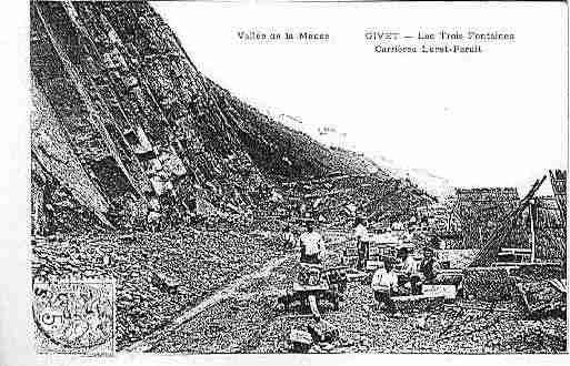 Ville de GIVET Carte postale ancienne