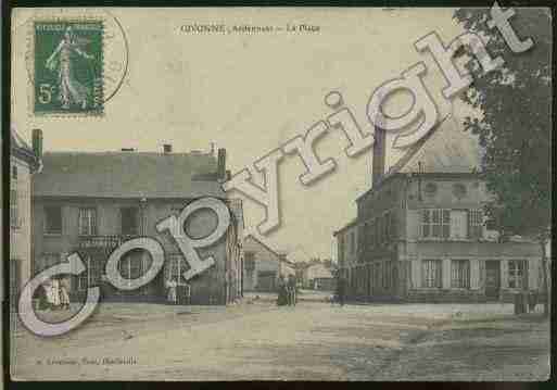 Ville de GIVONNE Carte postale ancienne