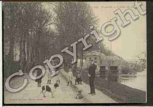 Ville de GLAIRE Carte postale ancienne