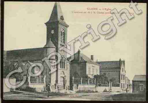 Ville de GLAIRE Carte postale ancienne