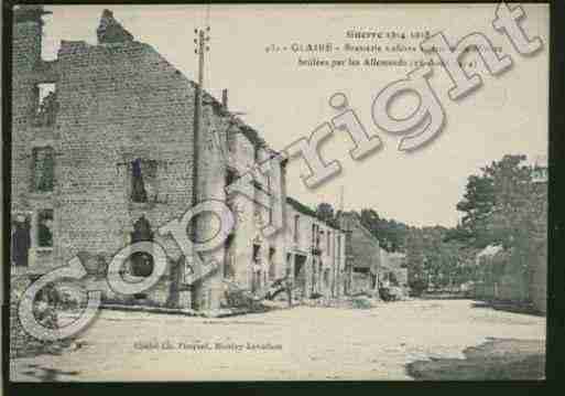 Ville de GLAIRE Carte postale ancienne