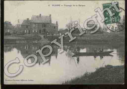 Ville de GLAIRE Carte postale ancienne