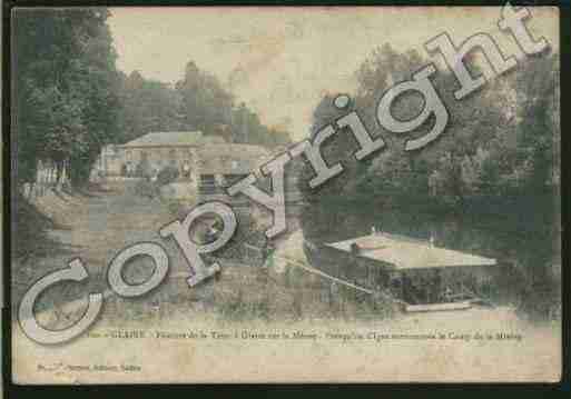 Ville de GLAIRE Carte postale ancienne