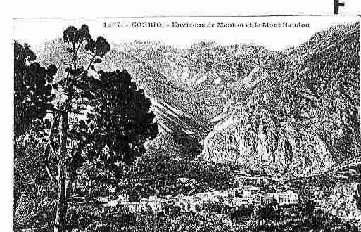 Ville de GORBIO Carte postale ancienne