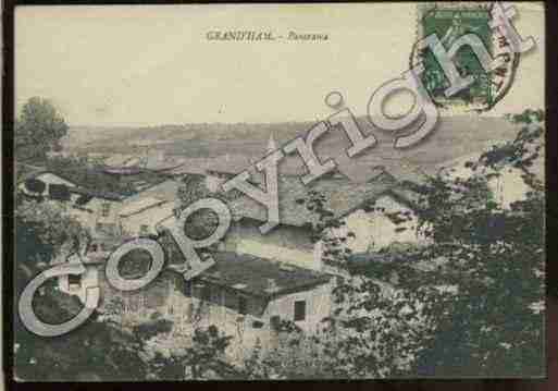 Ville de GRAND\\\'HAM Carte postale ancienne