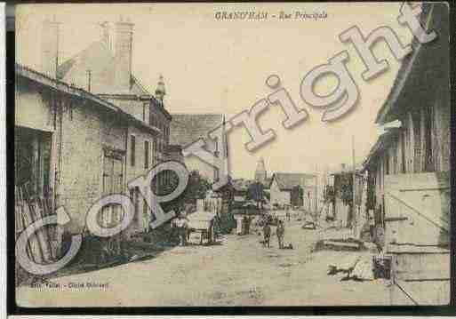 Ville de GRAND\\\'HAM Carte postale ancienne