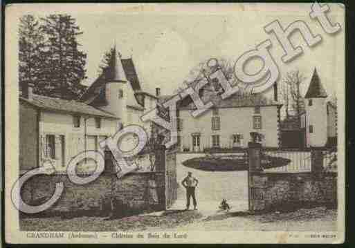 Ville de GRAND\\\'HAM Carte postale ancienne