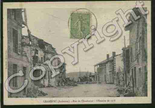 Ville de GRANDPRE Carte postale ancienne