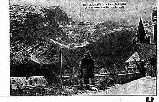 Ville de GRAVE(LA) Carte postale ancienne