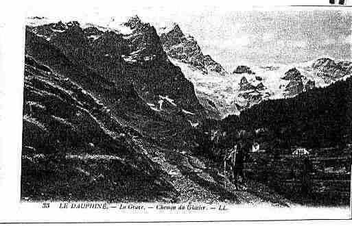 Ville de GRAVE(LA) Carte postale ancienne