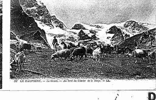 Ville de GRAVE(LA) Carte postale ancienne