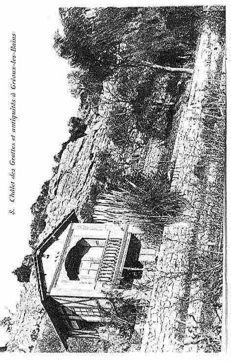 Ville de GREOUXLESBAINS Carte postale ancienne Ville de GREOUXLESBAINS Carte postale ancienne