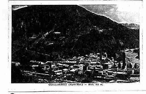 Ville de GUILLAUMES Carte postale ancienne