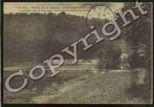 Ville de HAUTESRIVIERES(LES) Carte postale ancienne