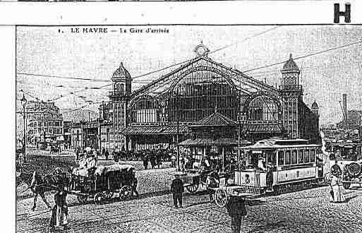 Ville de HAVRE(LE) Carte postale ancienne