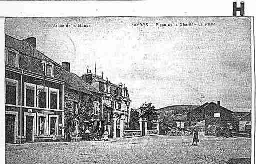 Ville de HAYBES Carte postale ancienne