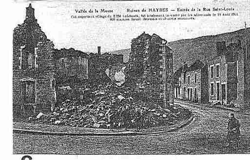 Ville de HAYBES Carte postale ancienne