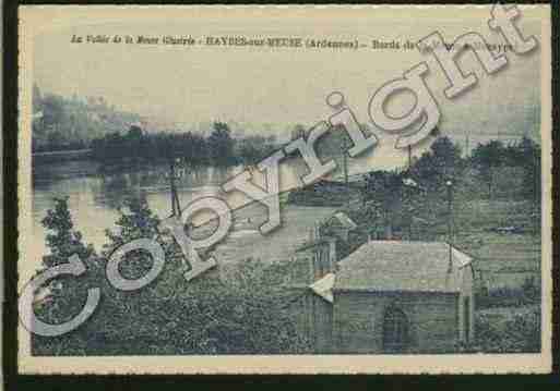 Ville de HAYBES Carte postale ancienne