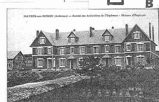 Ville de HAYBES Carte postale ancienne