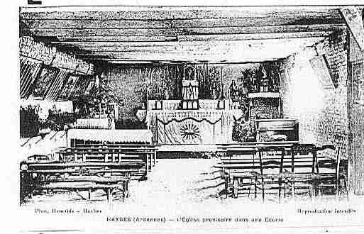 Ville de HAYBES Carte postale ancienne