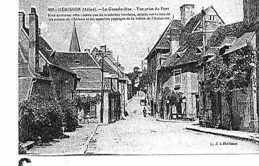 Ville de HERISSON Carte postale ancienne