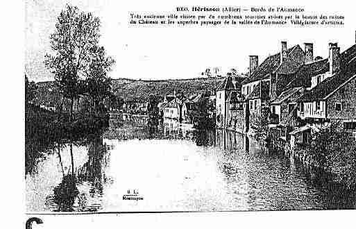 Ville de HERISSON Carte postale ancienne