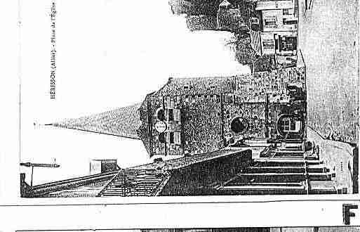Ville de HERISSON Carte postale ancienne