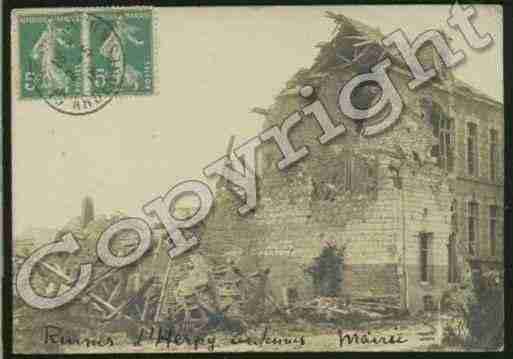 Ville de HERPYL\'ARLESIENNE Carte postale ancienne