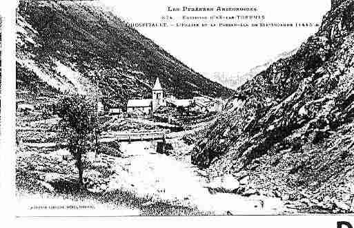 Ville de HOSPITALET(L\') Carte postale ancienne