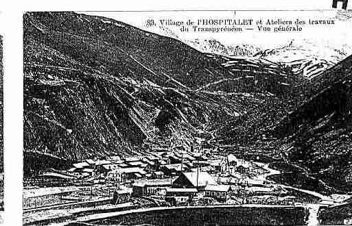 Ville de HOSPITALET(L\') Carte postale ancienne