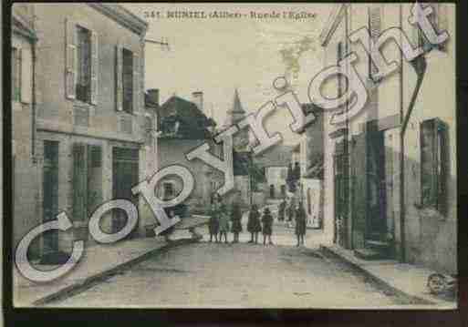 Ville de HURIEL Carte postale ancienne