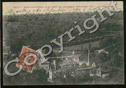 Ville de ILLY Carte postale ancienne