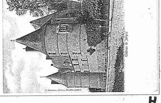 Ville de JALIGNYSURBESBRE Carte postale ancienne