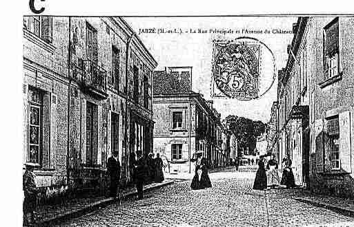 Ville de JARZE Carte postale ancienne Ville de JARZE Carte postale ancienne