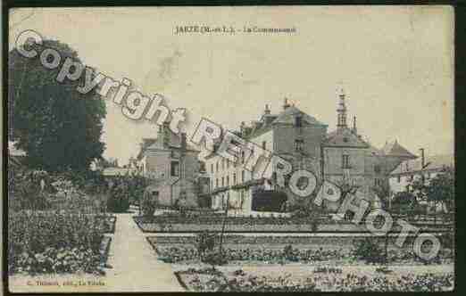 Ville de JARZE Carte postale ancienne