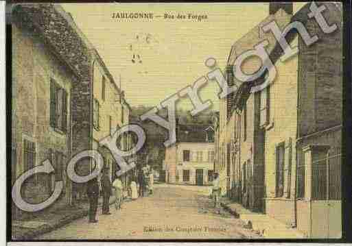 Ville de JAULGONNE Carte postale ancienne