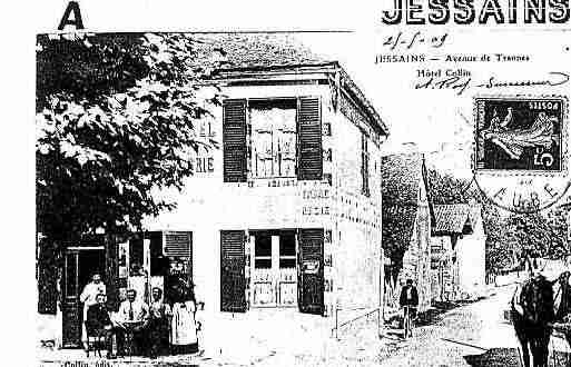 Ville de JESSAINS Carte postale ancienne