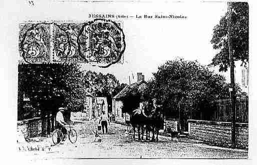 Ville de JESSAINS Carte postale ancienne