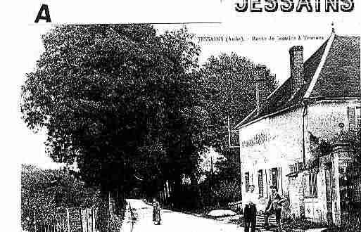 Ville de JESSAINS Carte postale ancienne