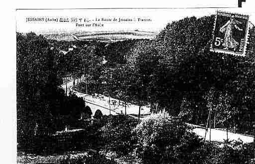 Ville de JESSAINS Carte postale ancienne