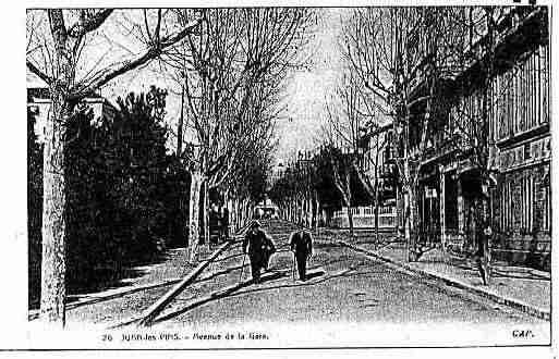Ville de JUANLESPINS Carte postale ancienne Ville de JUANLESPINS Carte postale ancienne