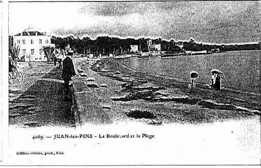 Ville de JUANLESPINS Carte postale ancienne
