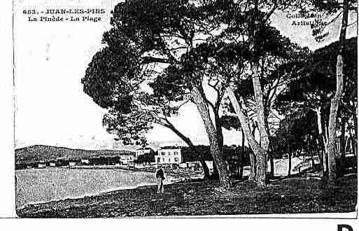 Ville de JUANLESPINS Carte postale ancienne