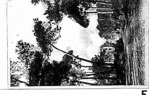 Ville de JUANLESPINS Carte postale ancienne