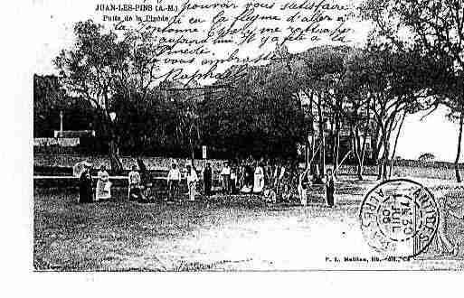 Ville de JUANLESPINS Carte postale ancienne