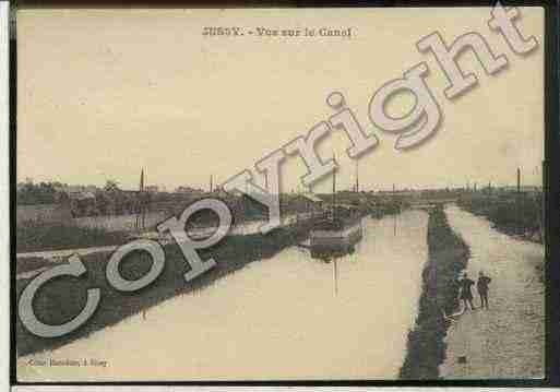 Ville de JUSSY Carte postale ancienne