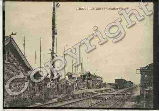 Ville de JUSSY Carte postale ancienne