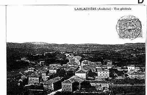 Ville de LABLACHERE Carte postale ancienne