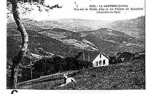 Ville de LALOUVESC Carte postale ancienne