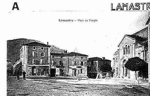 Ville de LAMASTRE Carte postale ancienne